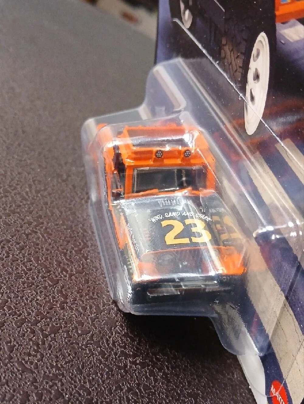 1967 Jeepster Commando Hot Wheels Truck - Orange & Black